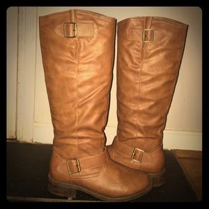 Qupid brown boots! Women's size 6.5