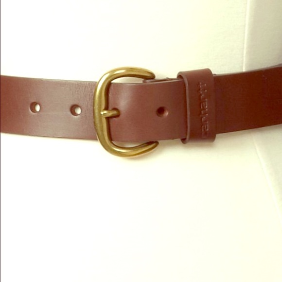 Carhartt women's brown leather belt