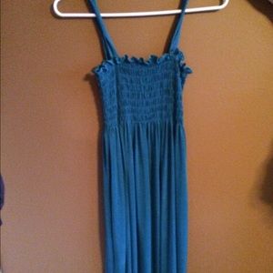 Long blue dress Small medium