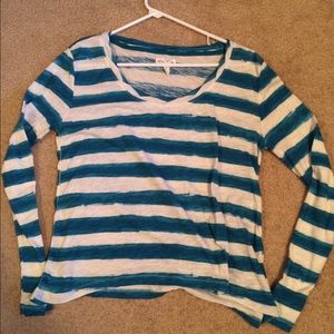 Long sleeve stripped Aeropostale shirt