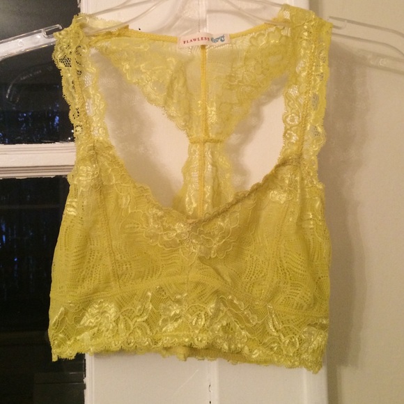 Flawless lace bralette. Size small. Never worn