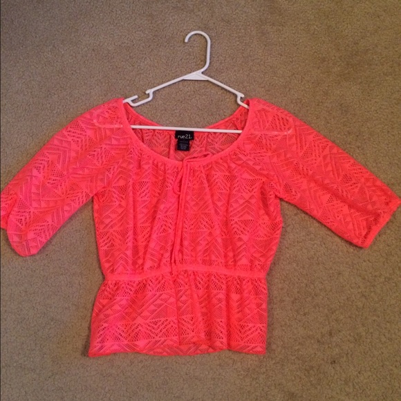 Pink Rue 21 shirt