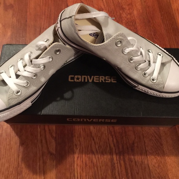Light grey converse