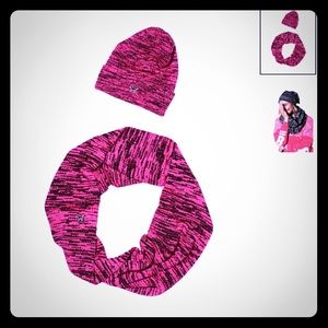 PINK Beanie&Scarf combo !