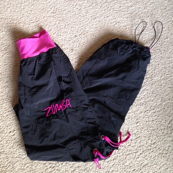 Black & Pink Zumba Pants