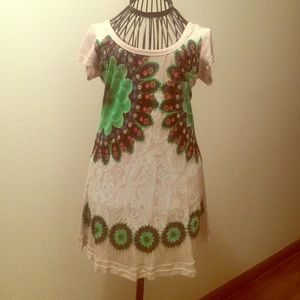 Desigual printed tunic