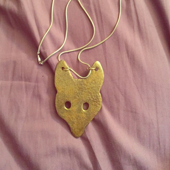 HOMEMADE Wolf necklace