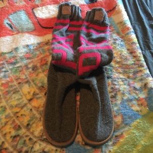 Victoria secret pink slippers