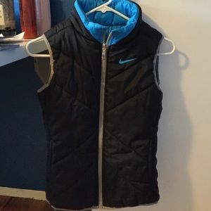 Reversible Nike down vest