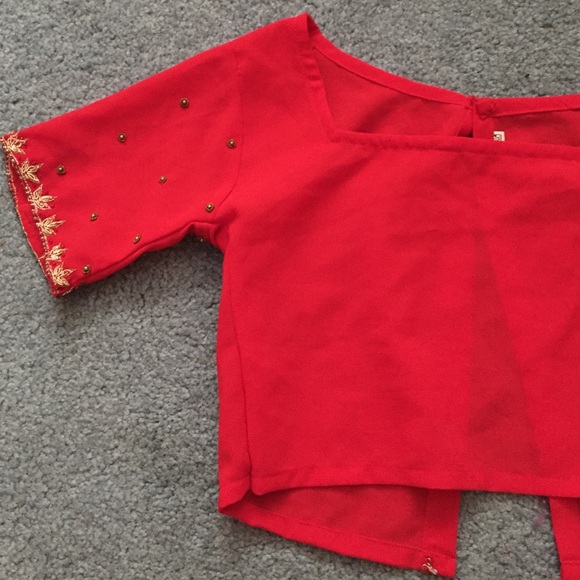 Beautiful crop top. Ethnic tribal gypsy eastern