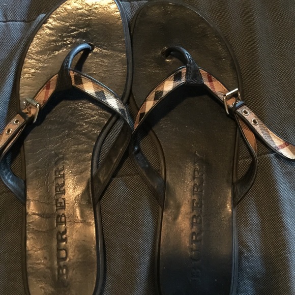 Authentic Burberry sandals