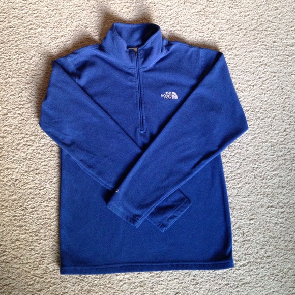 Blue North Face Fleece