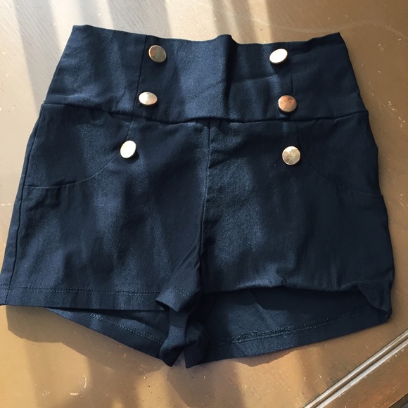 High waisted shorts