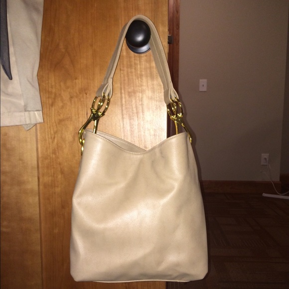 NWOT Tan purse