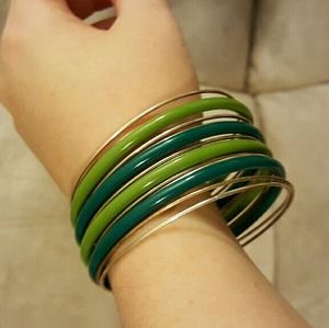 Bangle bracelets