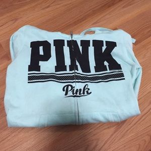 Pink Aqua zip up jacket