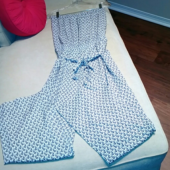 NEW Ann Taylor Loft Strapless Romper/Jumpsuit