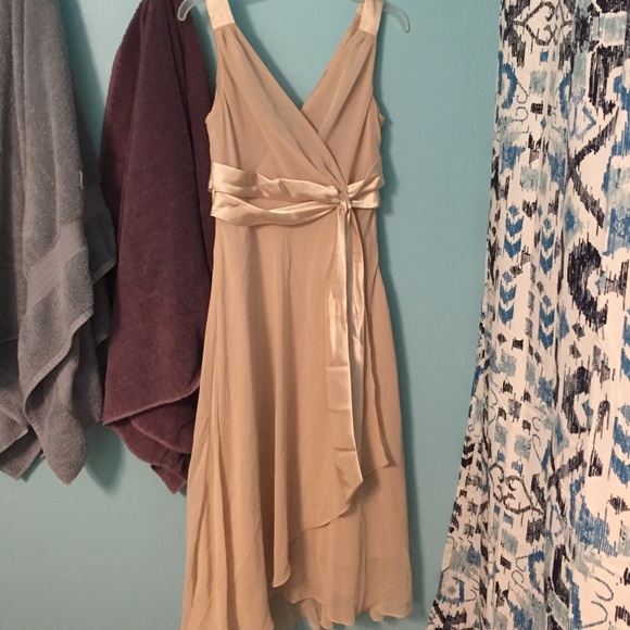 Cream Cocktail Dress