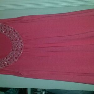 Dressy sleeveless top