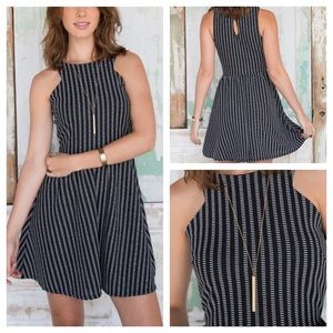 NWT Francesca's Halter Dress