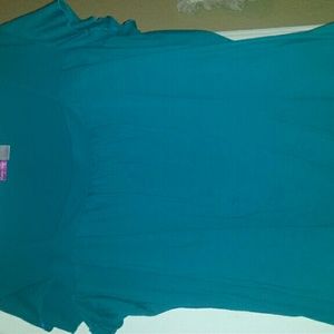 ❌SOLD❌Blue short sleeved top