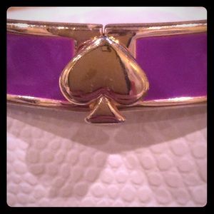 Kate Spade Purple Clasp Bracelet