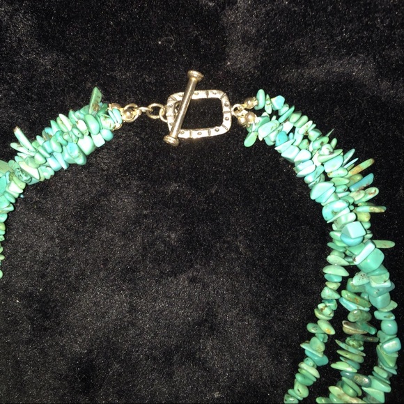 💲FIRM💲Antique Genuine turquoise&sterling silver - Picture 3 of 3