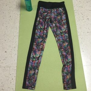 Patterned workout pants (worn twice)!