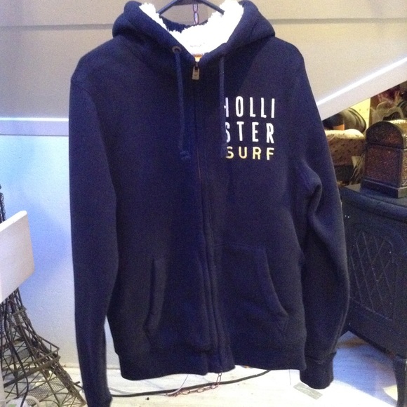 Men's Hollister zip up hoodie