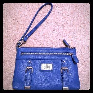 Blue wristlet