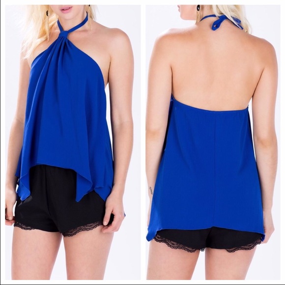 Knotted Halter Top