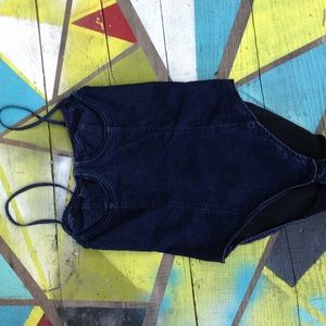 Jean denim American apparel one piece
