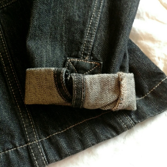 Calvin Klein Fitted Jean Jacket - Picture 3 of 4