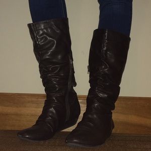 Espresso brown boots