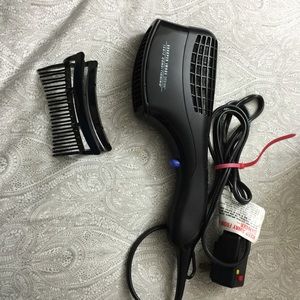Sharper Image ionic blow dryer w/comb attachment