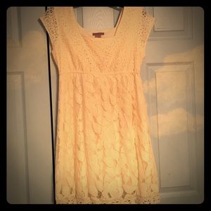 Off white lace dress
