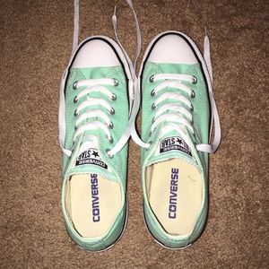 Converse Seasonal Seaglass colored Lo-Top Chucks