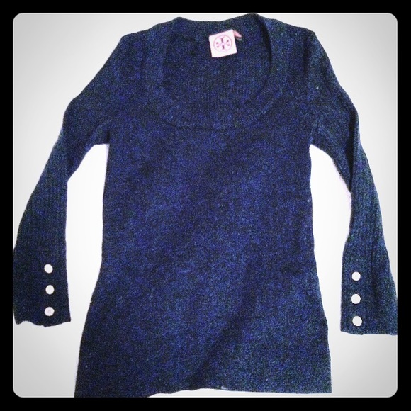 Tory Burch Navy Sweater