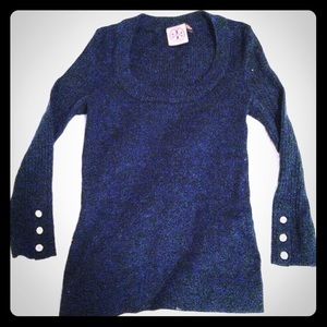 Tory Burch Navy Sweater