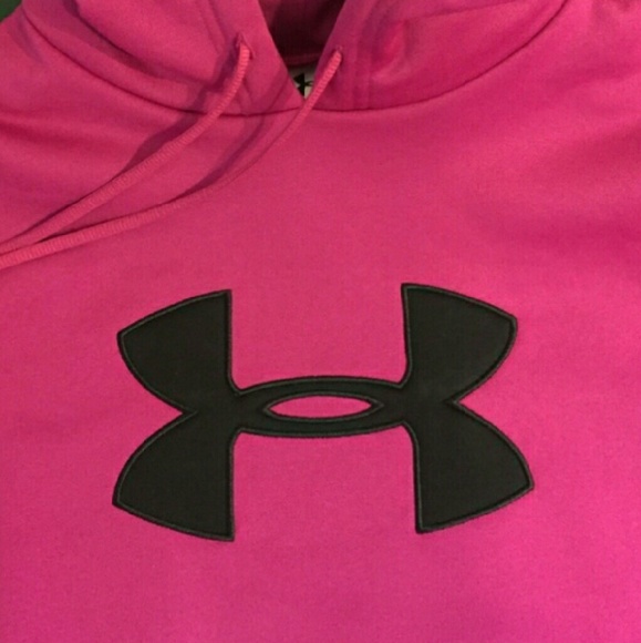 SOLD**Pink Under Armour hoodie - Picture 2 of 2