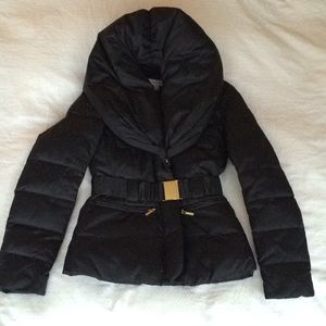 Laundry by Shelli Segal black puffer jacket
