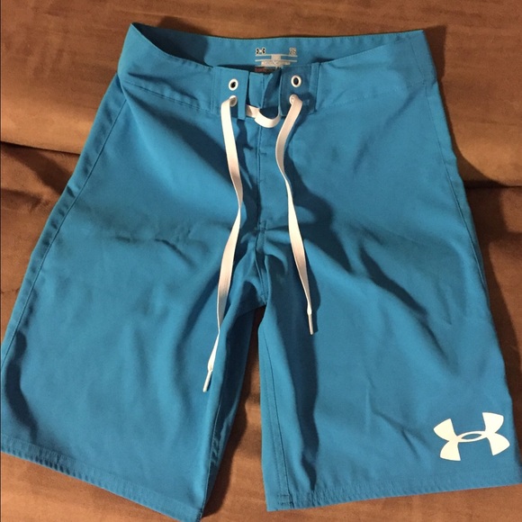 Blue swimming trunks