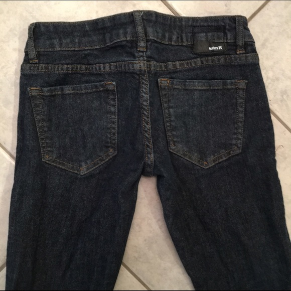 Hurley dark wash skinny jeans size 26