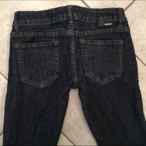 Hurley dark wash skinny jeans size 26