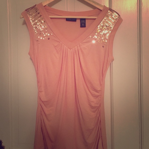 Dressy sleeveless top