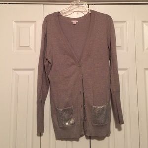 Long boyfriend cardigan