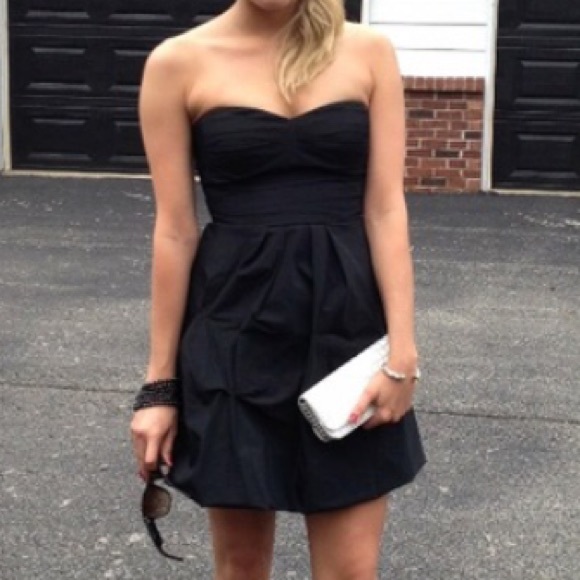 Bcbg Max Azria black strapless dress Bcbg Max Azria black strapless dress