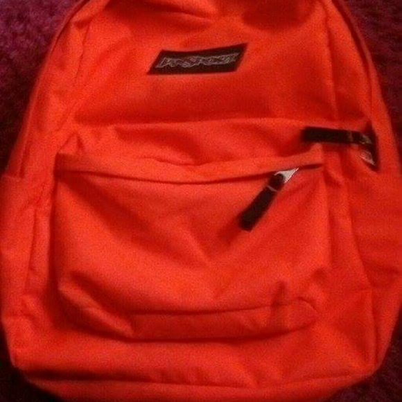 Jansport electric red backpack - Picture 1 of 1