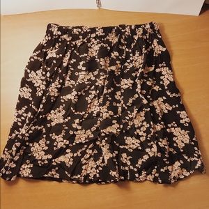 Brandy Melville Floral Skirt