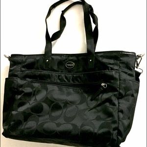 Coach black bag